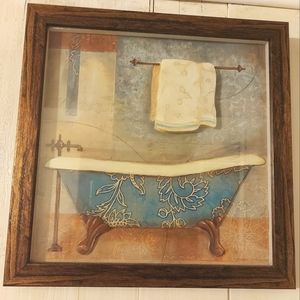 Retro Bathroom Claw Foot Tub Picture